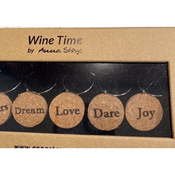 Set of 6 Cork Wine Charms🍷💫 - Picture 4 of 4